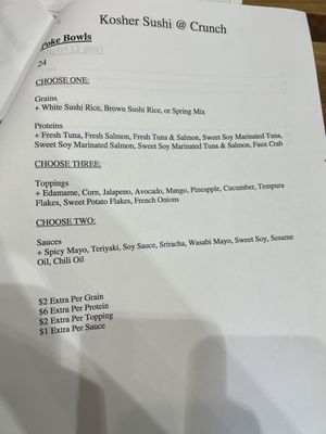 Menu photo 5 Crunch Skokie, IL Menu photo 5 Crunch Skokie, IL