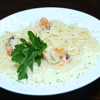 Caridad Restaurant - Shrimp pasta - Spanish Near Me - Bronx, New York