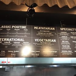 Great Canadian Poutinerie - Menue
