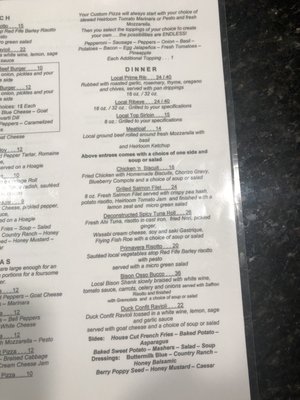Menu photo 5 Chute Rooster Hill City, SD Menu photo 5 Chute Rooster Hill City, SD