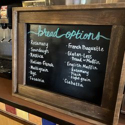 Avenue Bread & Deli - James St - Bread options