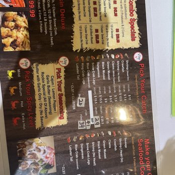 Rockin Crab - Menu - Seafood Near Me - Stockbridge, Georgia