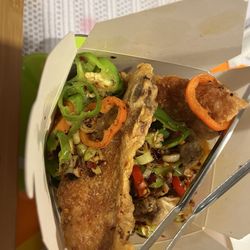 Spicy and Chewy Pork Chop