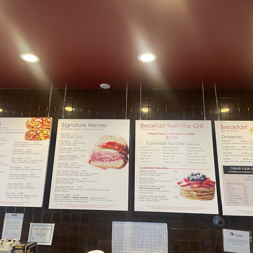 Pantano's Deli Plainview - Menu boards - Italian Near Me - Plainview, New York Pantano's Deli Plainview - Menu boards - Italian Near Me - Plainview, New York