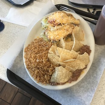 Burger Basket - two beef tacos, beans and rice! - Burgers Near Me - Corona, California Burger Basket - two beef tacos, beans and rice! - Burgers Near Me - Corona, California