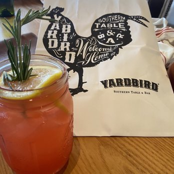 Yardbird Table & Bar - Watermelon sling. - Southern Near Me - Miami Beach, Florida