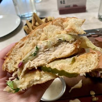The Vig - Hot Honey Chicken Sandwich - Cocktail Bars Near Me - Peoria, Arizona