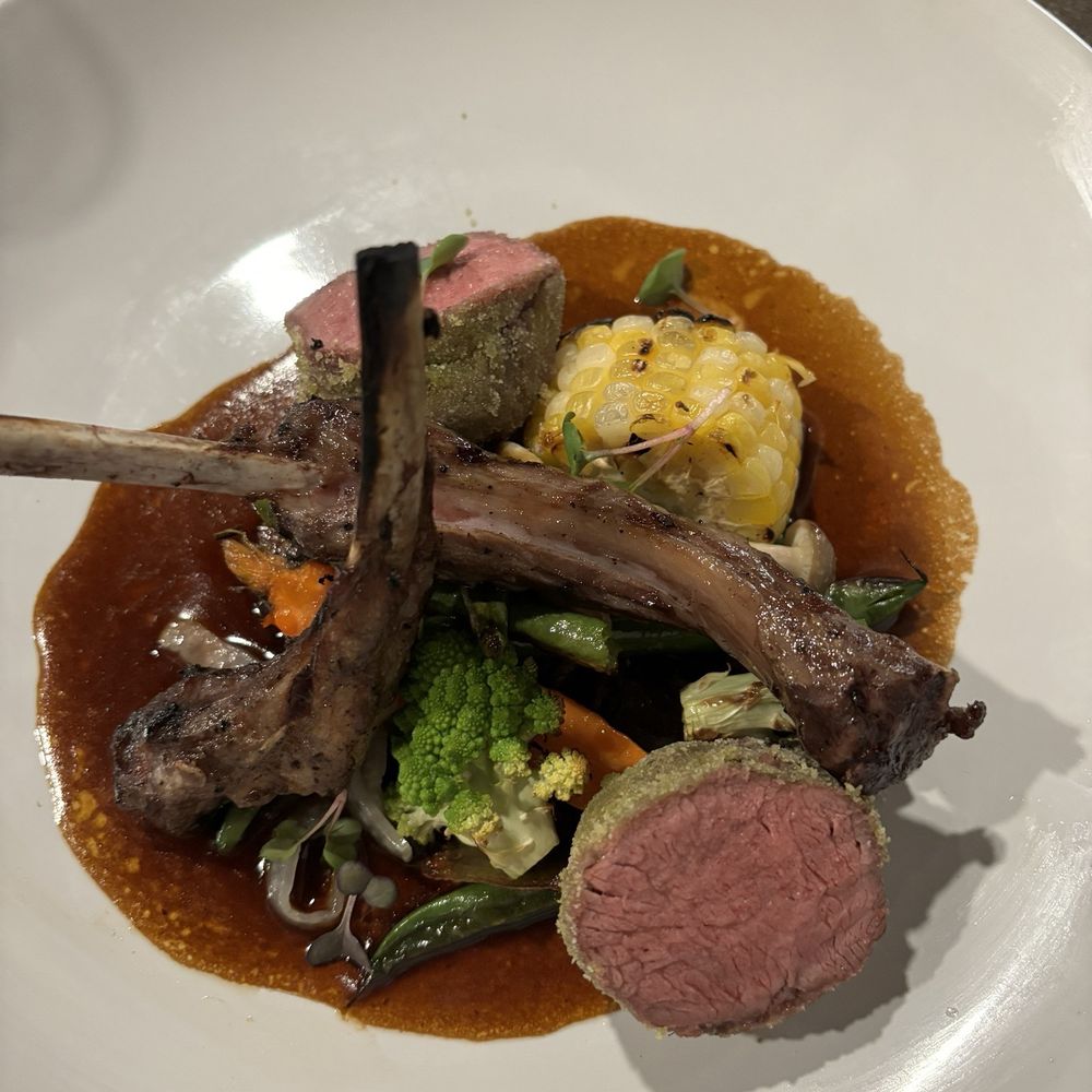 Farmers Grain Kitchen + Cellar - The lamb dish - New American Near Me - Edmond, Oklahoma Farmers Grain Kitchen + Cellar - The lamb dish - New American Near Me - Edmond, Oklahoma
