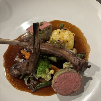 Farmers Grain Kitchen + Cellar - The lamb dish - New American Near Me - Edmond, Oklahoma Farmers Grain Kitchen + Cellar - The lamb dish - New American Near Me - Edmond, Oklahoma
