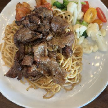 Pho Now - Spaghetti with grilled pork. - Vietnamese Near Me - San Jose, California Pho Now - Spaghetti with grilled pork. - Vietnamese Near Me - San Jose, California
