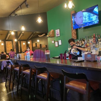 Larb Thai Restaurant - The bar and part of the seating area - Cocktail Bars Near Me - Brunswick, Ohio