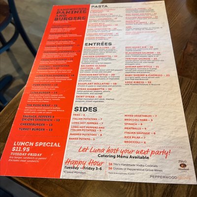 Luna Wood Fire Tavern by null