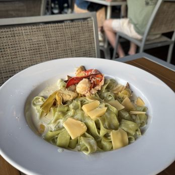 Red's Table - Poached Lobster & Spinach Pappardelle - New American Near Me - Reston, Virginia Red's Table - Poached Lobster & Spinach Pappardelle - New American Near Me - Reston, Virginia