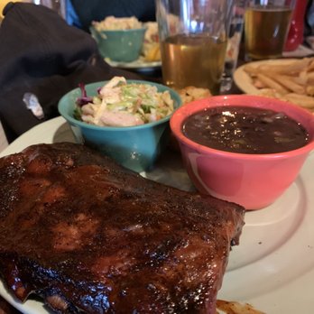 Joshua Tree Saloon - Half rack baby-back rib plate - Dive Bars Near Me - Joshua Tree, California Joshua Tree Saloon - Half rack baby-back rib plate - Dive Bars Near Me - Joshua Tree, California