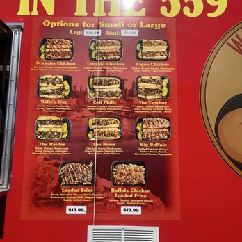 Willys phillys - Menu - Pop-Up Restaurants Near Me - Fresno, California Willys phillys - Menu - Pop-Up Restaurants Near Me - Fresno, California