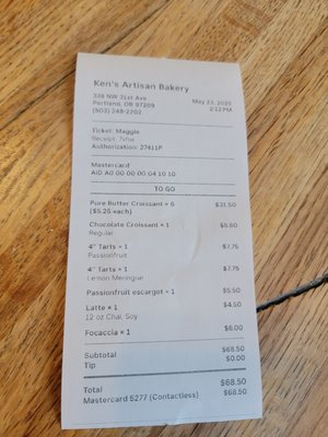 Menu photo 2 Ken's Artisan Bakery Portland, OR Menu photo 2 Ken's Artisan Bakery Portland, OR