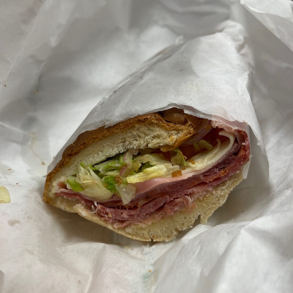 Italian sub - is much bigger in person, photos don't do it justice