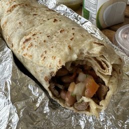 Super Burrito w/ Carne Asada Super Burrito w/ Carne Asada