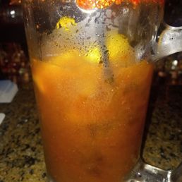 a drink in a blender a drink in a blender