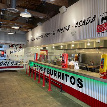 The Taco Stand - Current interior set up due to the times - Mexican Near Me - Orange, California
