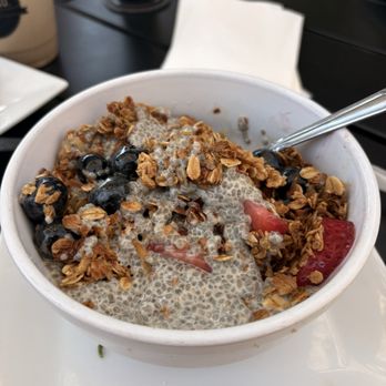 New Holland Coffee Company - Chia seed pudding with fruit and granola. - Coffee & Tea Near Me - Lititz, Pennsylvania New Holland Coffee Company - Chia seed pudding with fruit and granola. - Coffee & Tea Near Me - Lititz, Pennsylvania