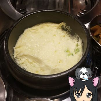 Exit 5 Korean BBQ - Steamed egg. Love, @eatoutthao - Korean Near Me - Renton, Washington