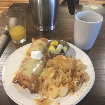 First Watch - Chickichanga,coffee, and fresh orange juice - Breakfast & Brunch Near Me - Jacksonville, North Carolina