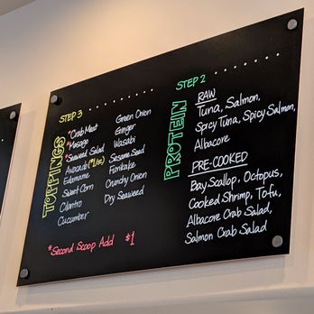 Poke Tiki - Menu - Poke Near Me - San Clemente, California