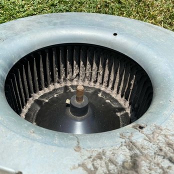 AARD Mechanical Air Conditioning & Heating - Fan with pet hair and dust - Heating & Air Conditioning/HVAC Near Me - Brea, California