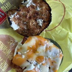 McDonald's - My breakfast sandwich included a burnt English muffin