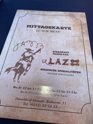 Menu photo 1 El Lazo Dusseldorf, NW