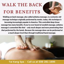 Tai Kang Spa - Walk-in & Appointment Welcome