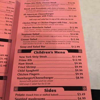 Hawley Lumber Yard Restaurant - Dinner menu - Seafood Near Me - Perry, New York