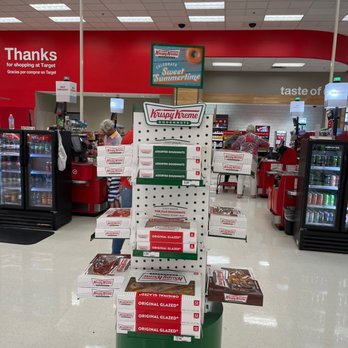 Target - After working out...we All deserve a little Krispy Kreme doughnut lol - Department Stores Near Me - Plano, Texas