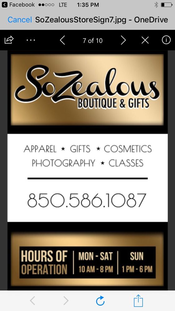 SoZealous Boutique & Gifts Logo