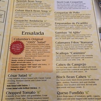 The Columbia - Spanish Near Me - St Augustine, Florida