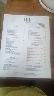 Menu photo 5 Salt Cafe Miami Beach Miami Beach, FL Menu photo 5 Salt Cafe Miami Beach Miami Beach, FL