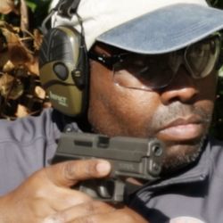 First Level Firearms Training - High ready position