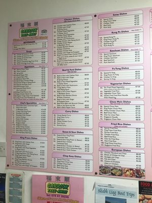 Menu photo 1 Carrick Take-Away Carrick, DL