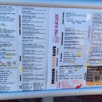 Pink Cafe Miami Beach - Menu - Donuts Near Me - Miami, Florida Pink Cafe Miami Beach - Menu - Donuts Near Me - Miami, Florida
