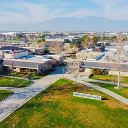 Jurupa Valley High School - Jurupa Valley High School from up above