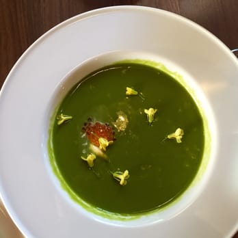 Spring - chilled spring onion soup - New American Near Me - Marietta, Georgia Spring - chilled spring onion soup - New American Near Me - Marietta, Georgia