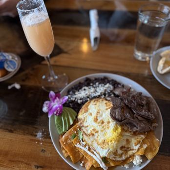Axolotl Café - Chilaquiles with Cecina - Breakfast & Brunch Near Me - Milwaukee, Wisconsin Axolotl Café - Chilaquiles with Cecina - Breakfast & Brunch Near Me - Milwaukee, Wisconsin