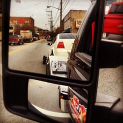 MSV Towing - tow truck reflections