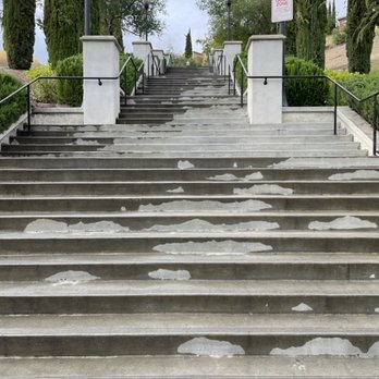 Communications Hill Grand Staircase - stairs looking up - Landmarks & Historical Buildings Near Me - San Jose, California Communications Hill Grand Staircase - stairs looking up - Landmarks & Historical Buildings Near Me - San Jose, California