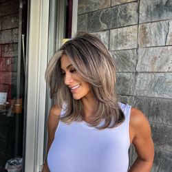 The Den Salon - Balayage, color and haircut by Ashley Peaches