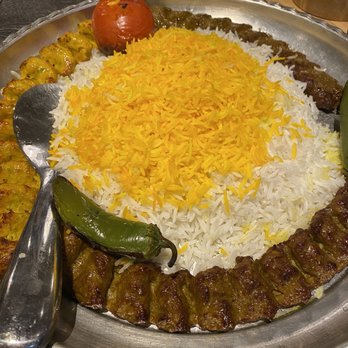 Koobikland - Traditional tray, great for a family to share. - Persian/Iranian Near Me - Orange, California Koobikland - Traditional tray, great for a family to share. - Persian/Iranian Near Me - Orange, California