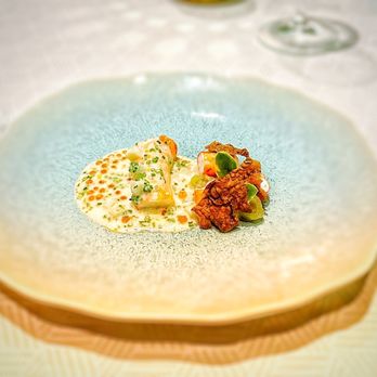 Aquavit - Sunchoke and Crab - Scandinavian Near Me - New York, New York Aquavit - Sunchoke and Crab - Scandinavian Near Me - New York, New York