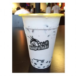 Taro Green Tea Boba