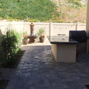 Superior Interlocking Pavers - This was a dirt lot... - Landscaping Near Me - Castaic, California